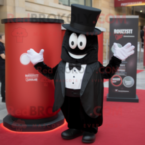 Rust Bracelet mascot costume character dressed with a Tuxedo and Cufflinks