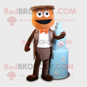Rust bruidstaart mascotte...