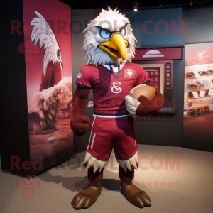 Maroon Vulture mascotte...