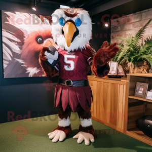 Maroon Vulture mascotte...