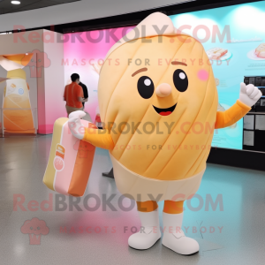 Peach Ice Cream mascotte...