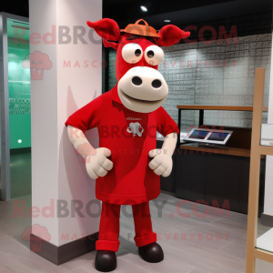 Red Cow maskot...