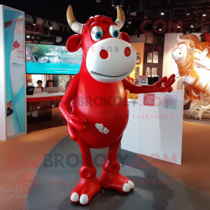 Red Cow maskot...