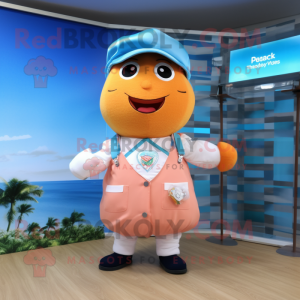 Peach Doctor maskot kostume...