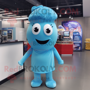 Sky Blue Spaghetti mascotte...