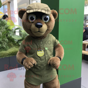 Costume mascotte Olive...