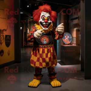 Rust Evil Clown mascotte...