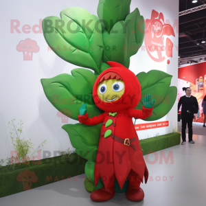 Red Beanstalk maskot...