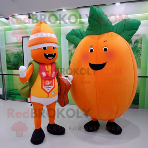 Orange Radise maskot...