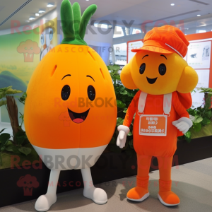 Orange Radise maskot...