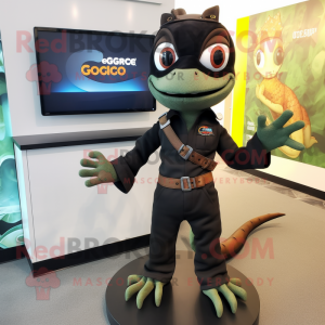 Black Geckos mascotte...