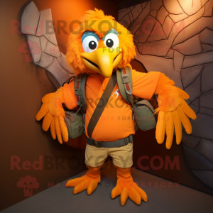 Orange Harpy mascotte...