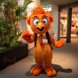 Orange Harpy mascotte...