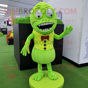 Lime Green Graveyard maskot...