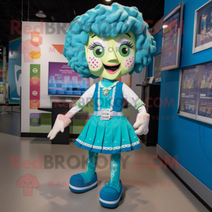 Personagem de mascote Cyan...