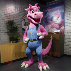 Pink Dragon mascotte...