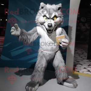 Silver Werewolf maskot...