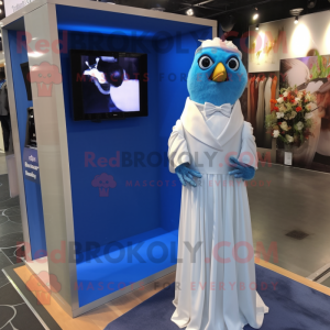 Blue Blackbird mascotte...