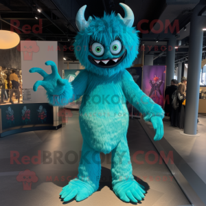 Postava maskota Teal Demon...