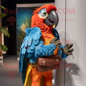 Postava maskota Rust Macaw...