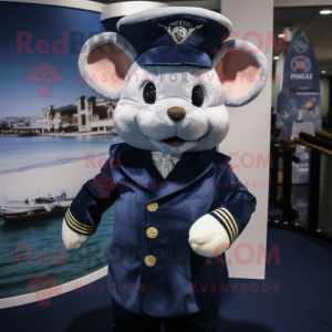 Navy Mouse mascotte kostuum...