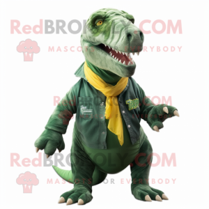 Forest Green T Rex mascotte...