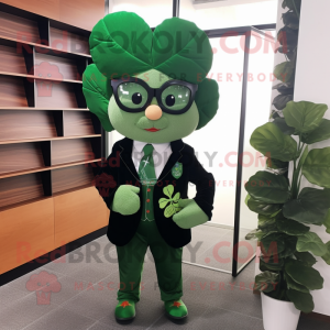 Forest Green Four Leaf...