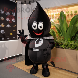 Black Rädisa maskot kostym...