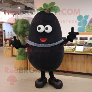 Black Rädisa maskot kostym...