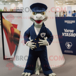 Navy Lizard mascotte...