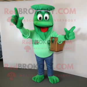 Green Lobster mascotte...