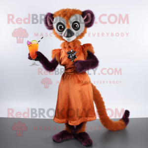 Rust Lemur mascotte kostuum...