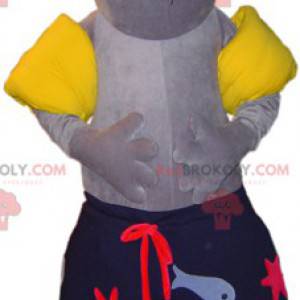 Mascotte de phoque d'otarie en tenue de bain - Redbrokoly.com
