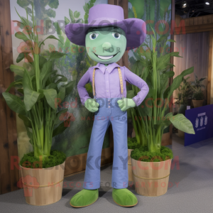Lavendel Beanstalk maskot...