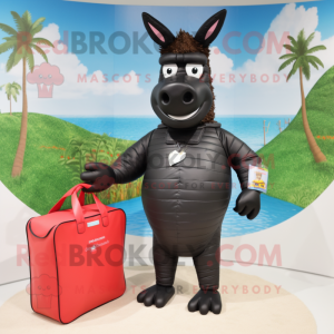 Black Donkey mascotte...