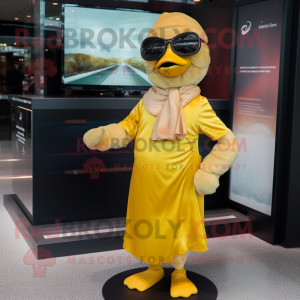 Gold Gosling mascotte...