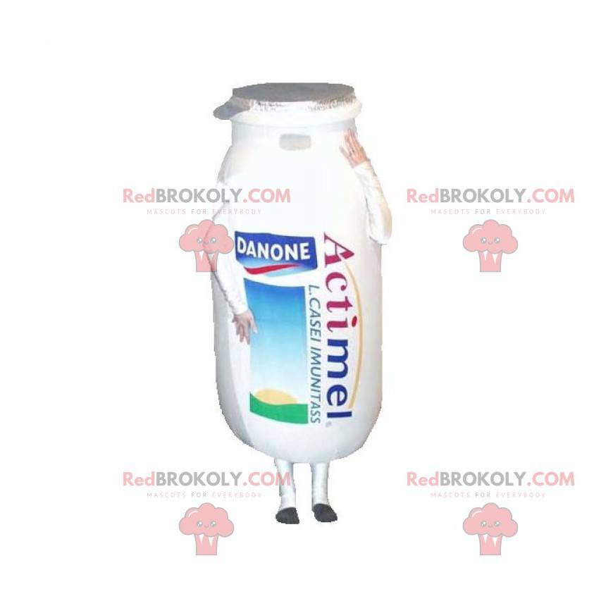 Actimel Danone melkedrikkeflaske maskot - Redbrokoly.com