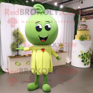 Olive bruidstaart mascotte...