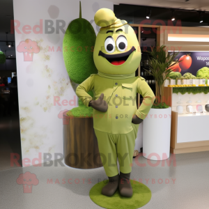 Olive bruidstaart mascotte...
