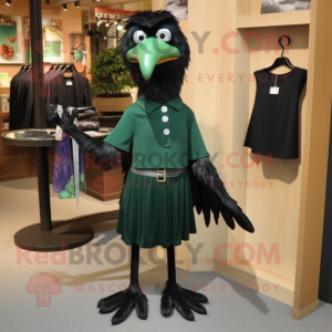 Forest Green Crow maskot...