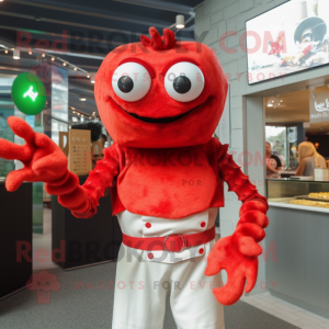 Red Crab Cakes mascotte...