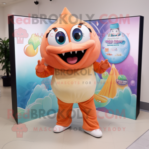 Peach Piranha maskot...