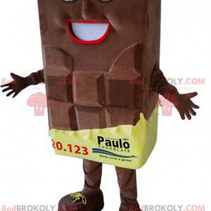 Mascote gigante em barra de chocolate - Redbrokoly.com