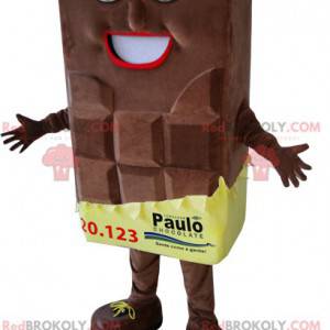 Mascotte gigante della barretta di cioccolato - Redbrokoly.com