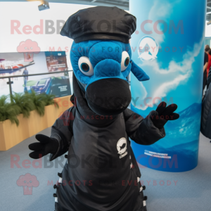 Black Sea Horse maskot...