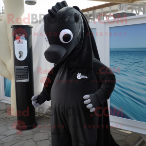 Black Sea Horse mascotte...