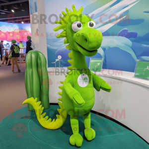 Lime Green Sea Horse...