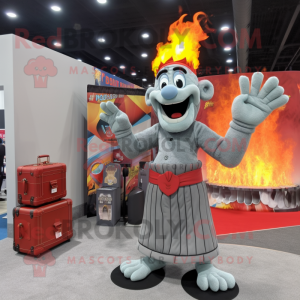 Gray Fire Eater mascotte...