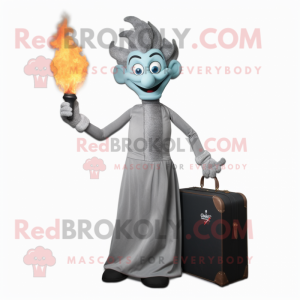 Gray Fire Eater mascotte...