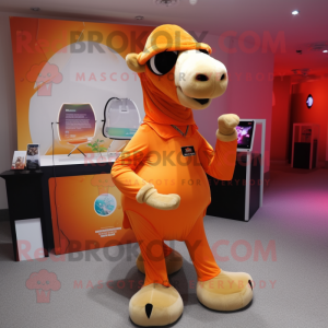 Orange Camel mascotte...